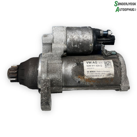 Skoda Fabia Starter Med OEM Nr. 02M911022F Fra Skoda Ophugger