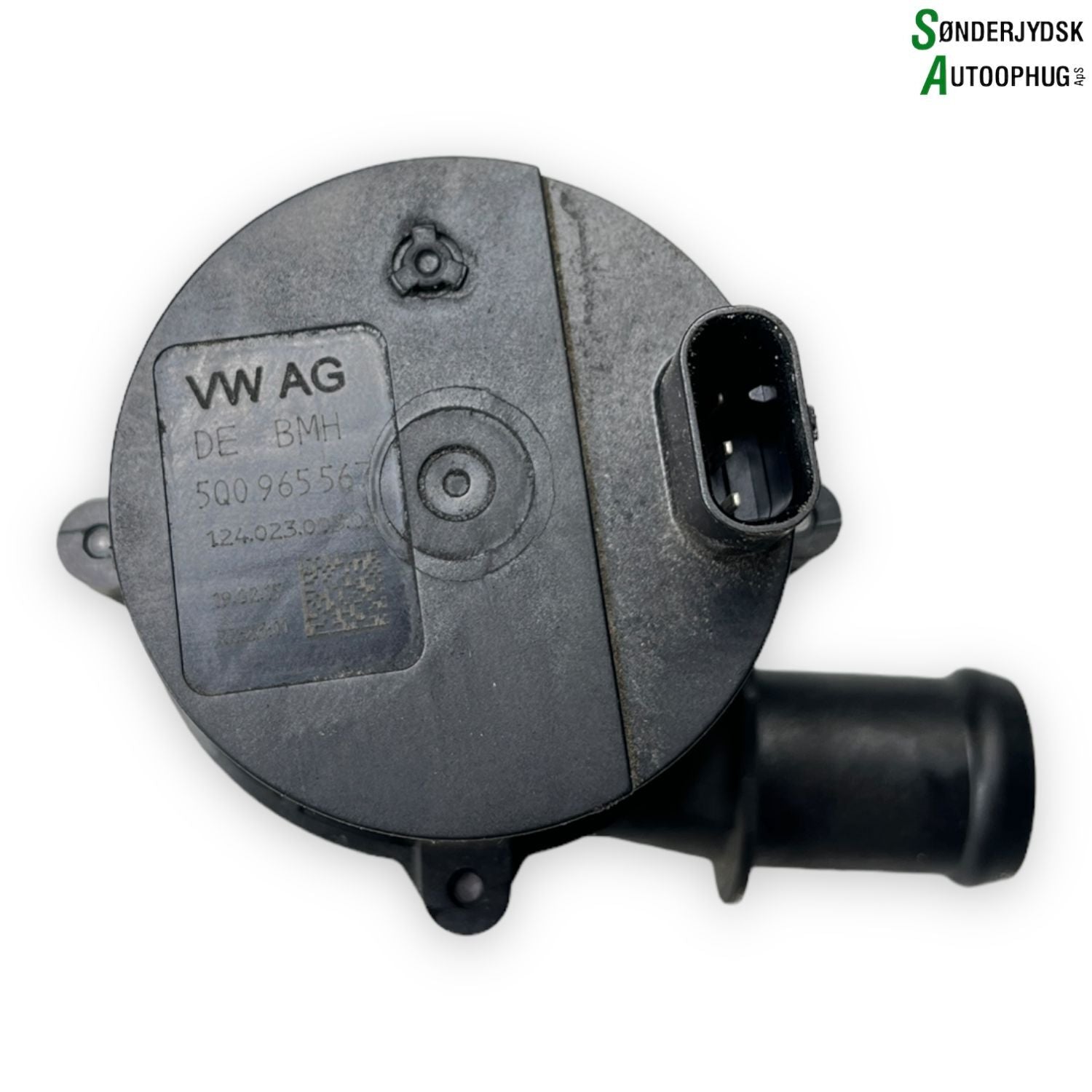 Skoda Fabia Cirkulationspumpe Med OEM Nr. 5Q0965567 Fra Skoda Ophugger
