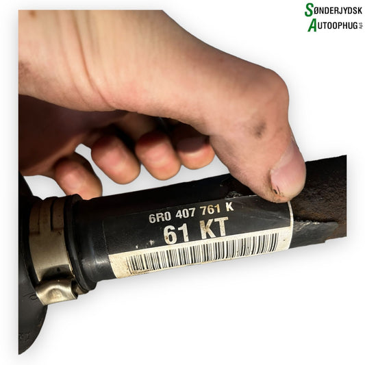 Skoda Fabia Trækaksel For V Med OEM Nr. 6R0407761K Fra Skoda Ophugger