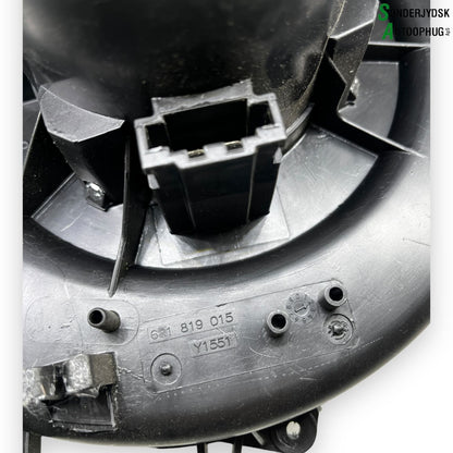 Skoda Fabia Varmeblæser Med OEM Nr. 6R1819015A Fra Skoda Ophugger