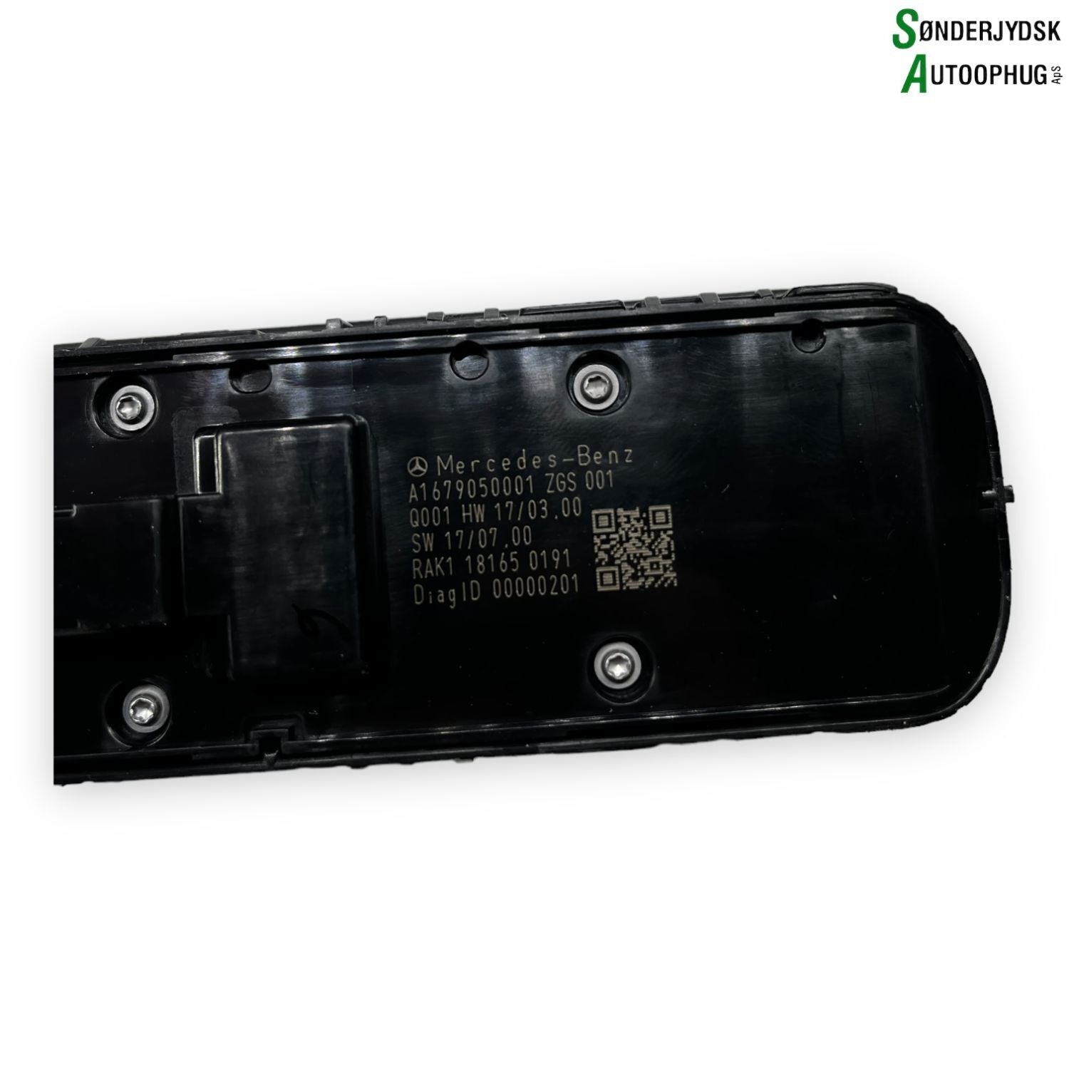Mercedes-Benz Mercedes A W177 Kontakt Rudehejs Med OEM Nr. A1679050001 Fra Mercedes-Benz Ophugger
