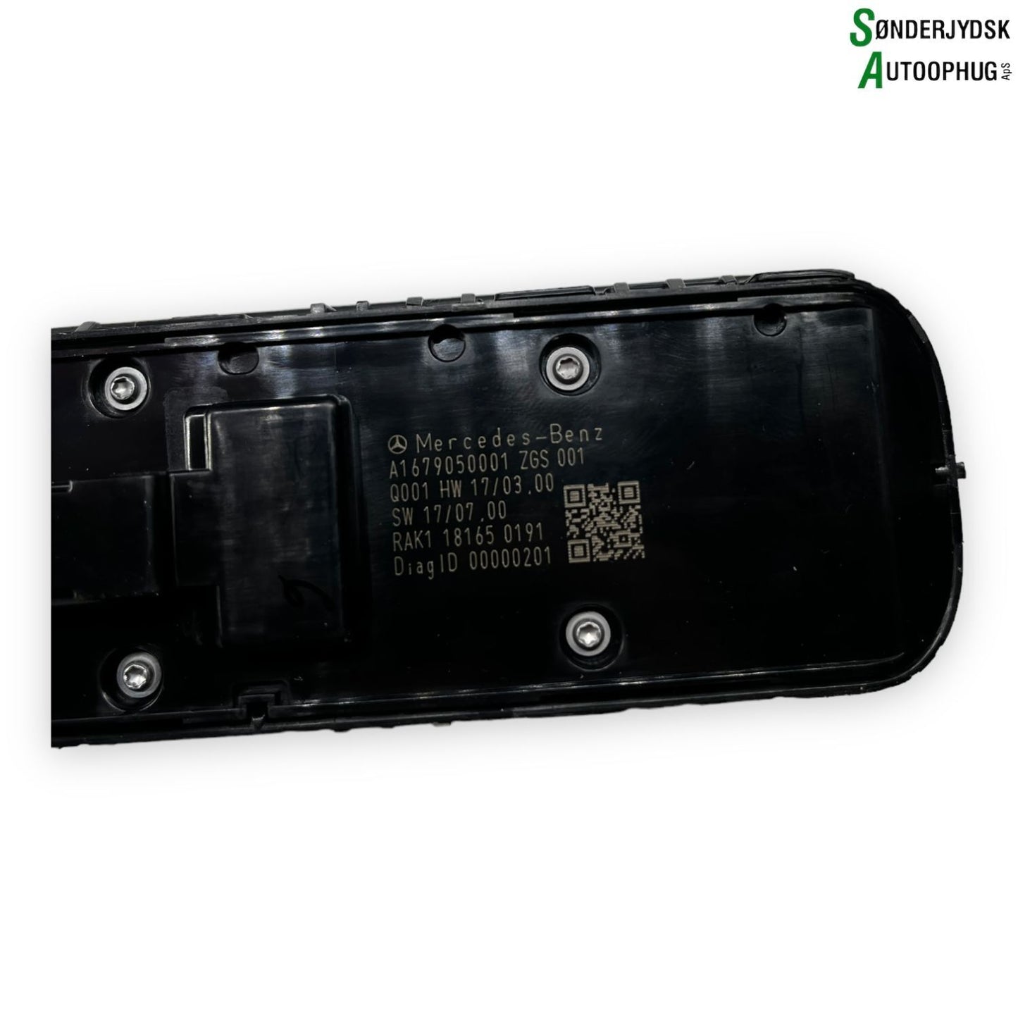 Mercedes-Benz A-W177 Kontakt Rudehejs Med OEM Nr. A1679050001 Fra Mercedes-Benz Ophugger