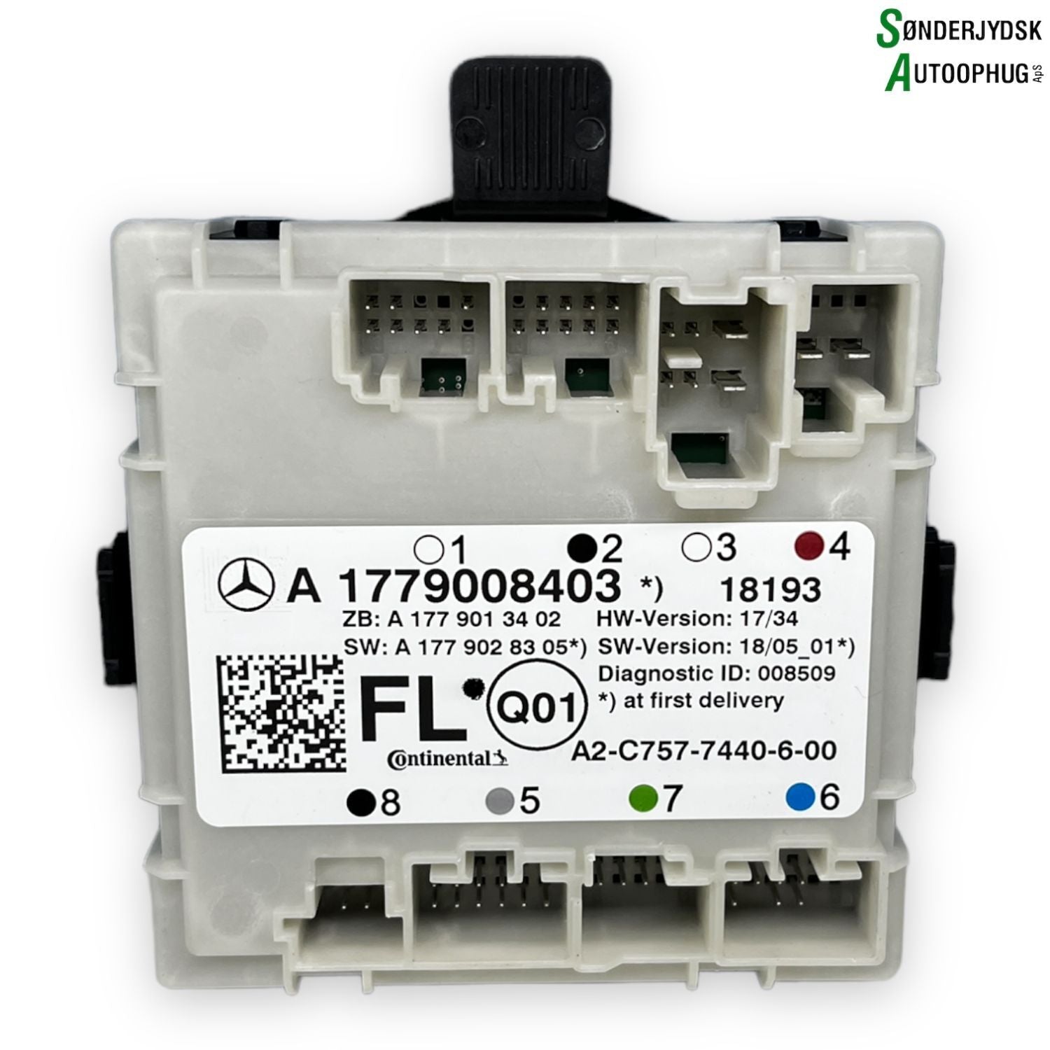 Mercedes-Benz A-W177 Bcm / Komfortkomputer Med OEM Nr. A1779008403 Fra Mercedes-Benz Ophugger