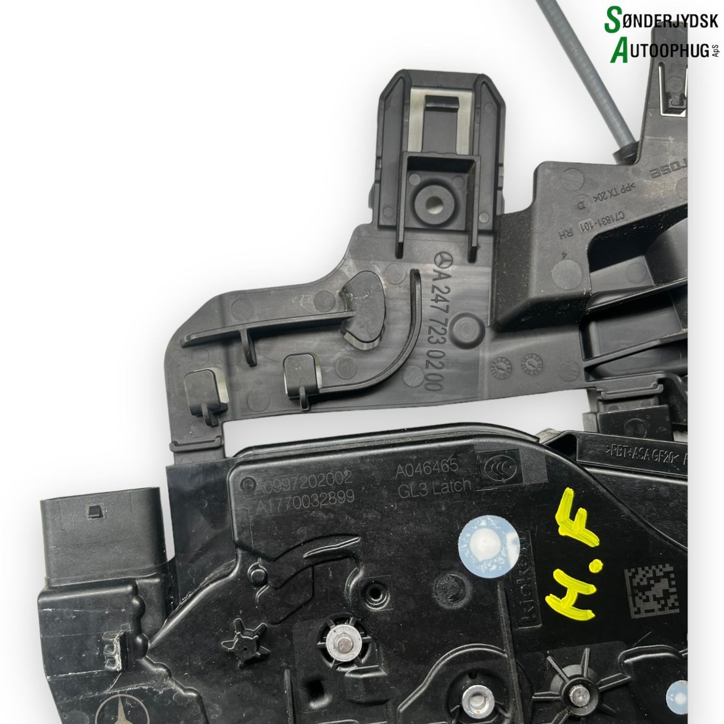 Mercedes-Benz A-W177 Dørlås Med OEM Nr. A2477230200 Fra Mercedes-Benz Ophugger