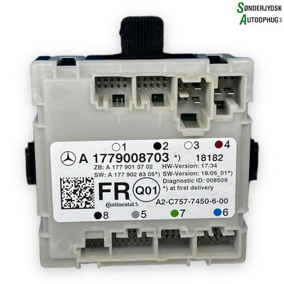 Mercedes-Benz A-W177 Relæ Diverse Med OEM Nr. A1779008703 Fra Mercedes-Benz Ophugger