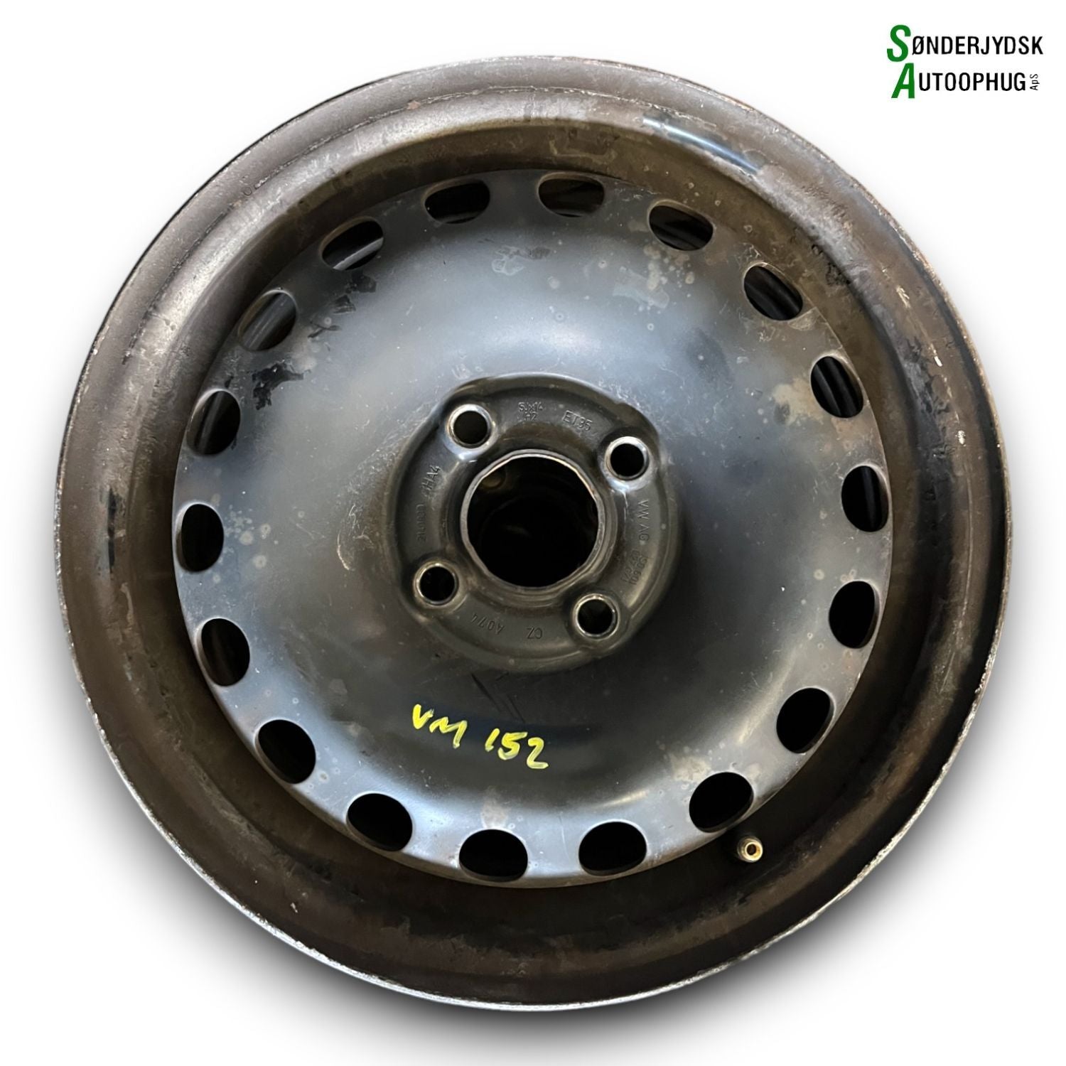 Skoda Citigo Fælg Med OEM Nr. 5X14ET:35 Fra Skoda Ophugger