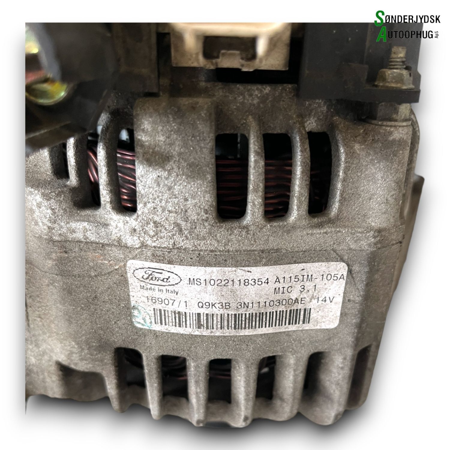 Ford C-Max 1 Generator Med OEM Nr. 1986A00588 Fra Ford Ophugger