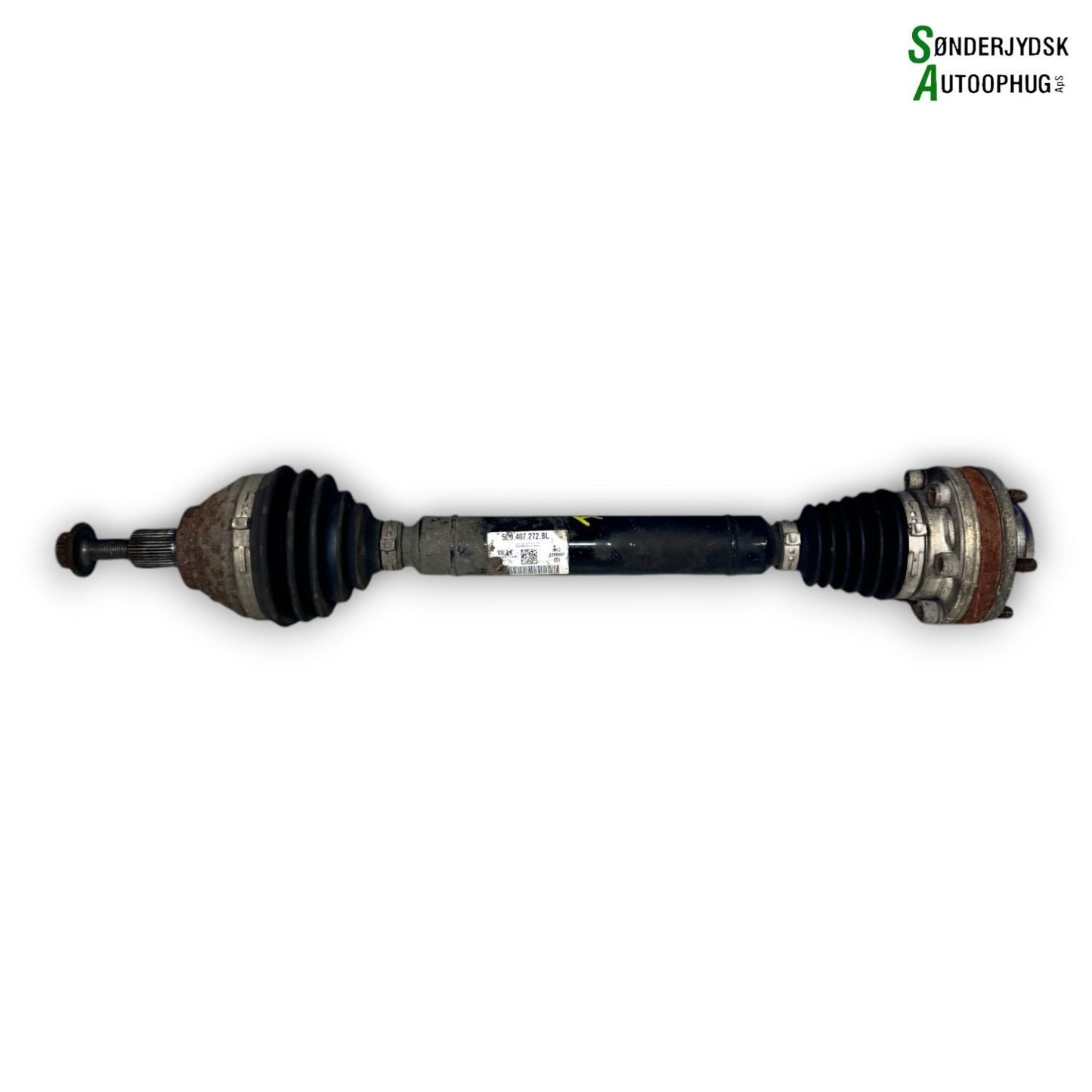 VW Golf 7 AU Trækaksel For H Med OEM Nr. 5Q0407272BL Fra VW Ophugger