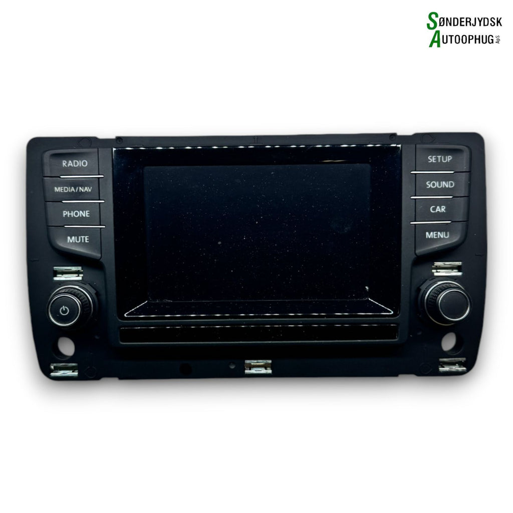VW Golf 7 Au Radio, Multi Display Med OEM Nr. 5G0919605 Fra VW Ophugger
