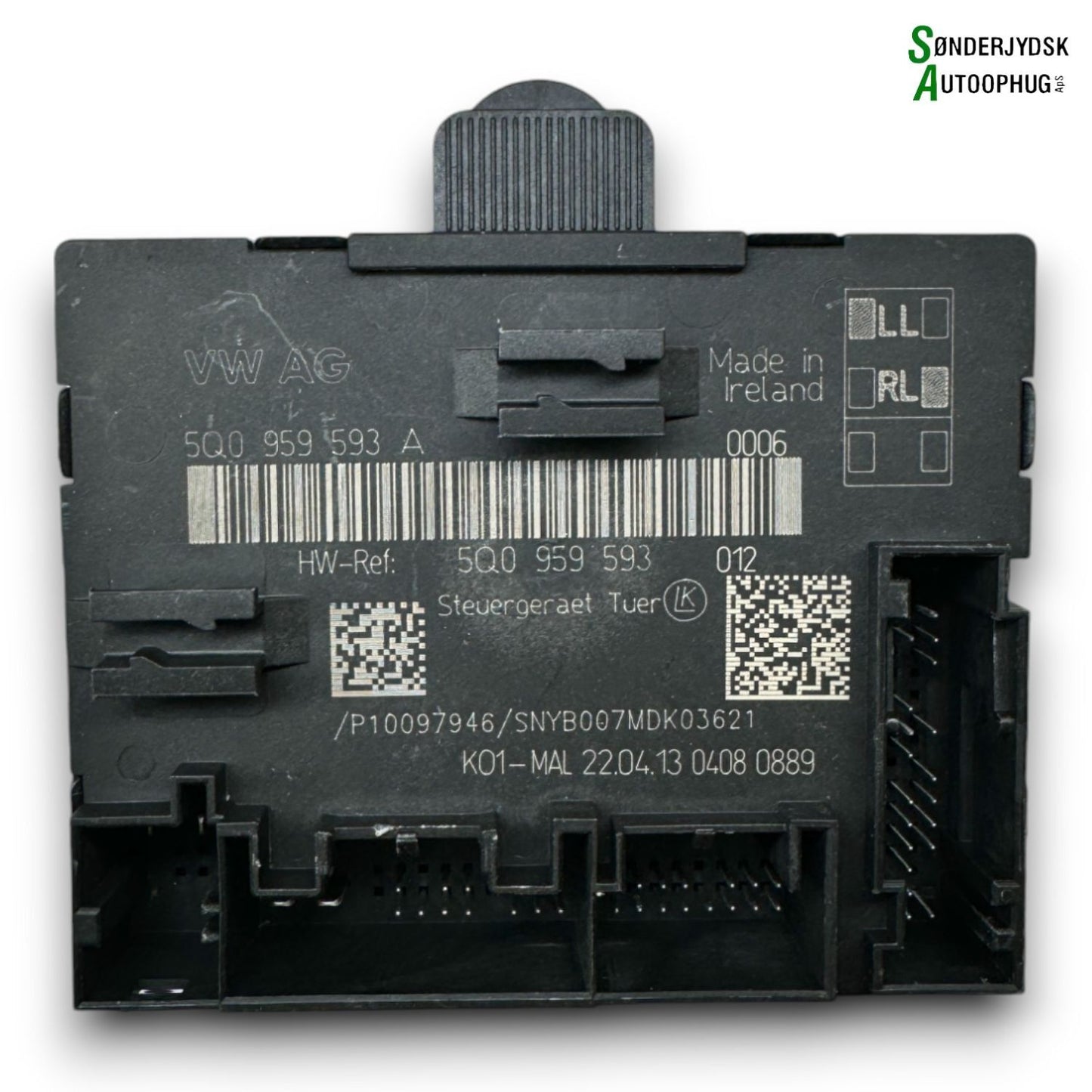 VW Golf 7 AU Bcm / Komfortkomputer Med OEM Nr. 5Q0959593 Fra VW Ophugger