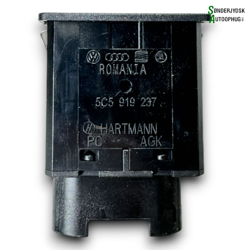 VW Golf 7 Au Airbag Kontrollampe Med OEM Nr. 5C5919237 Fra VW Ophugger