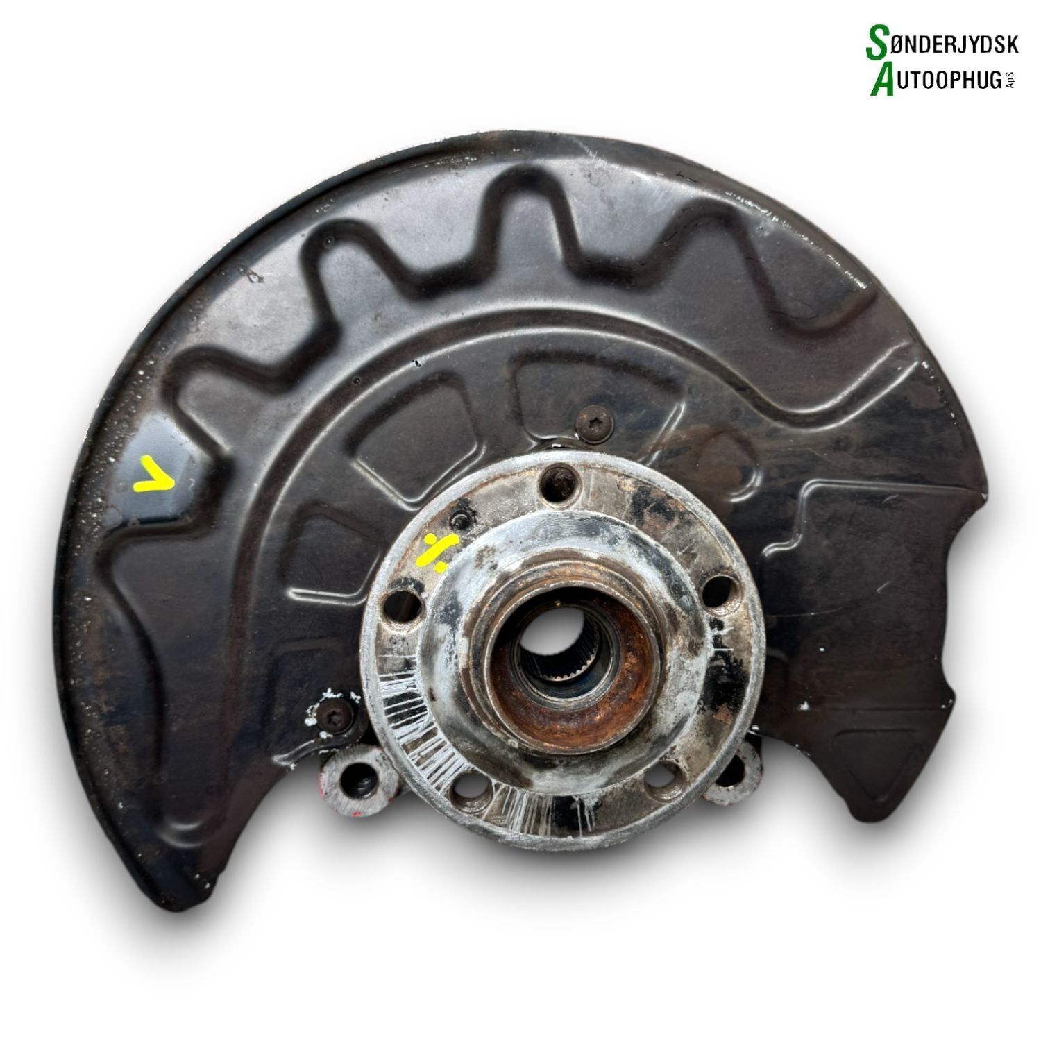 VW Golf 7 AU Spindel For V Med OEM Nr. 5Q0407253A Fra VW Ophugger