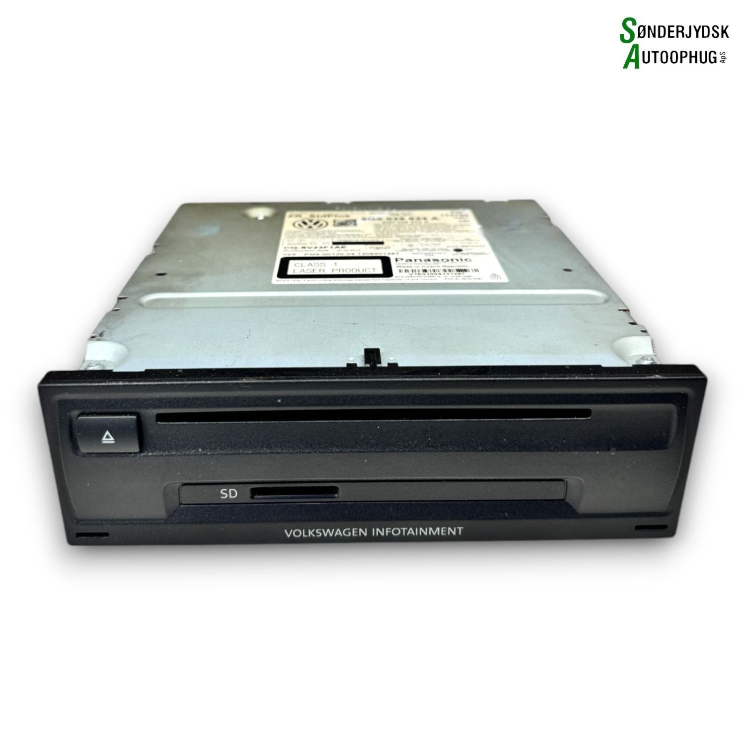 VW Golf 7 AU Radio Med OEM Nr. 5G0035824A Fra VW Ophugger