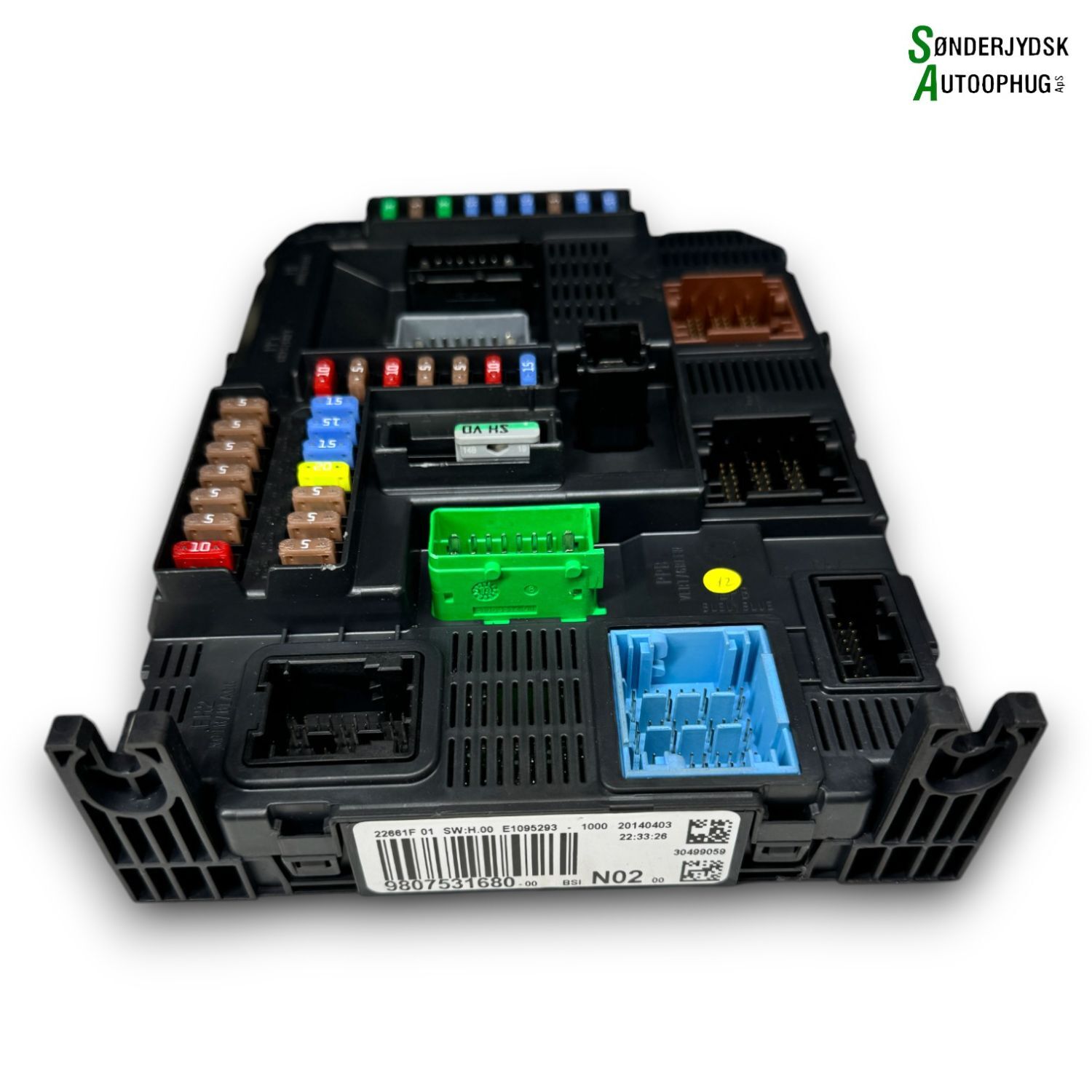 Peugeot 208 Startspærre Med OEM Nr. 1611427780 Fra Peugeot Ophugger