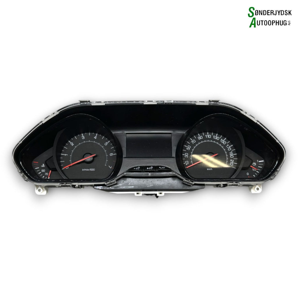 Peugeot 208 Speedometer - Instrument Med OEM Nr. 9825986180 Fra Peugeot Ophugger