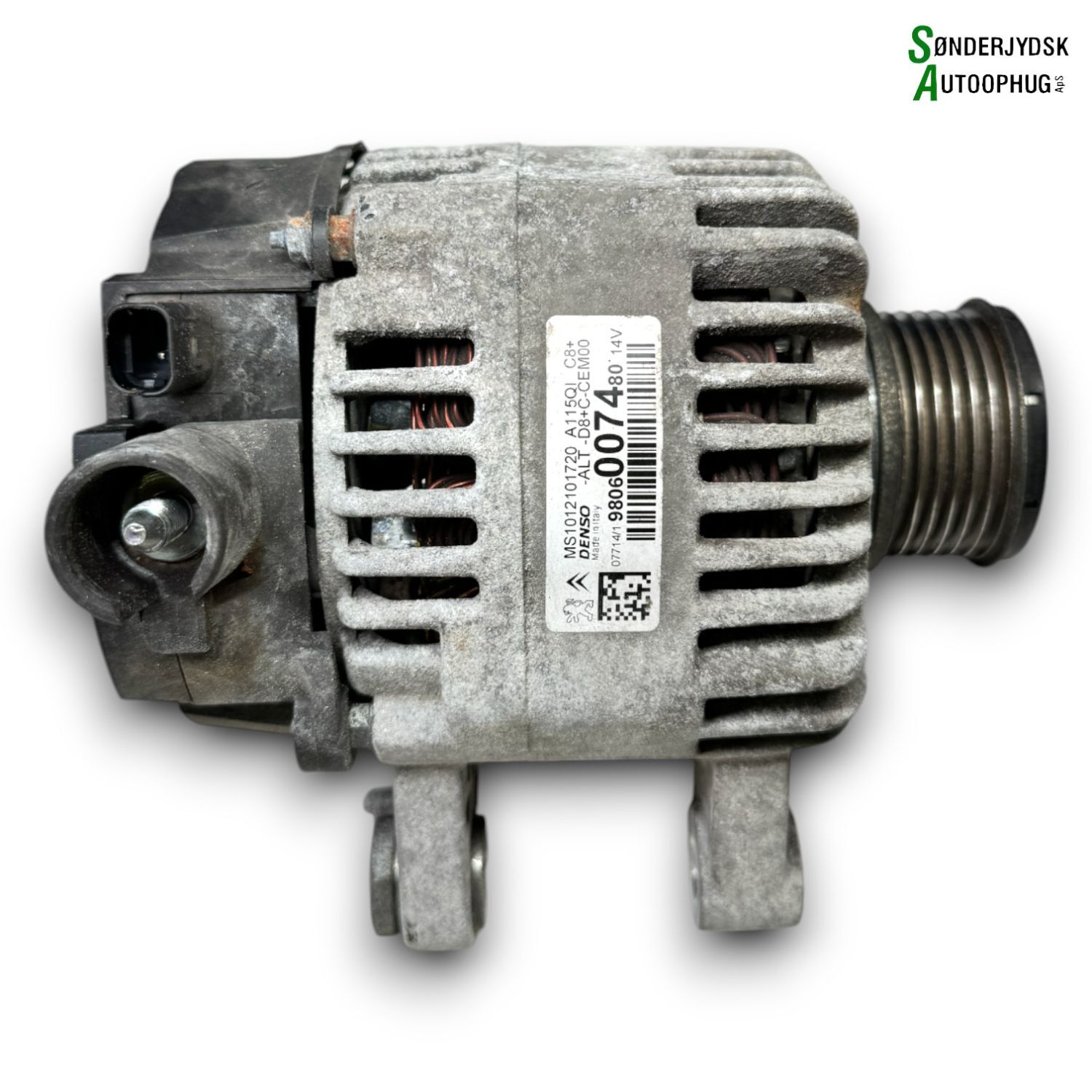 Peugeot 208 Generator Med OEM Nr. 9688237380 Fra Peugeot Ophugger