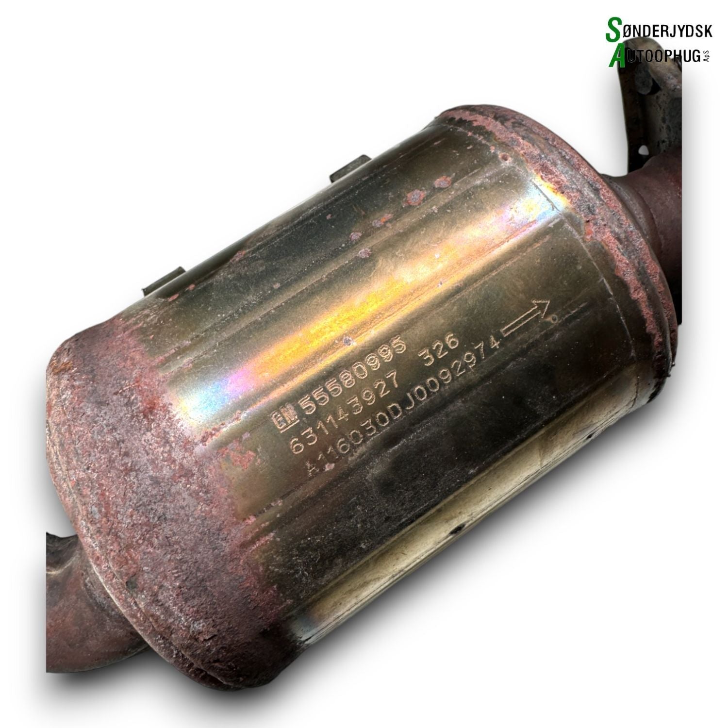 Opel Karl Katalysator Med OEM Nr. 631143927 Fra Opel Ophugger