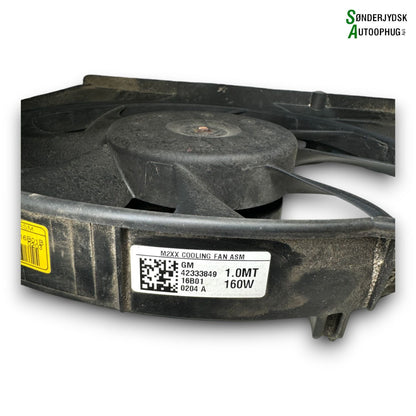 Opel Karl Kølerblæser El Med OEM Nr. 42333849 Fra Opel Ophugger