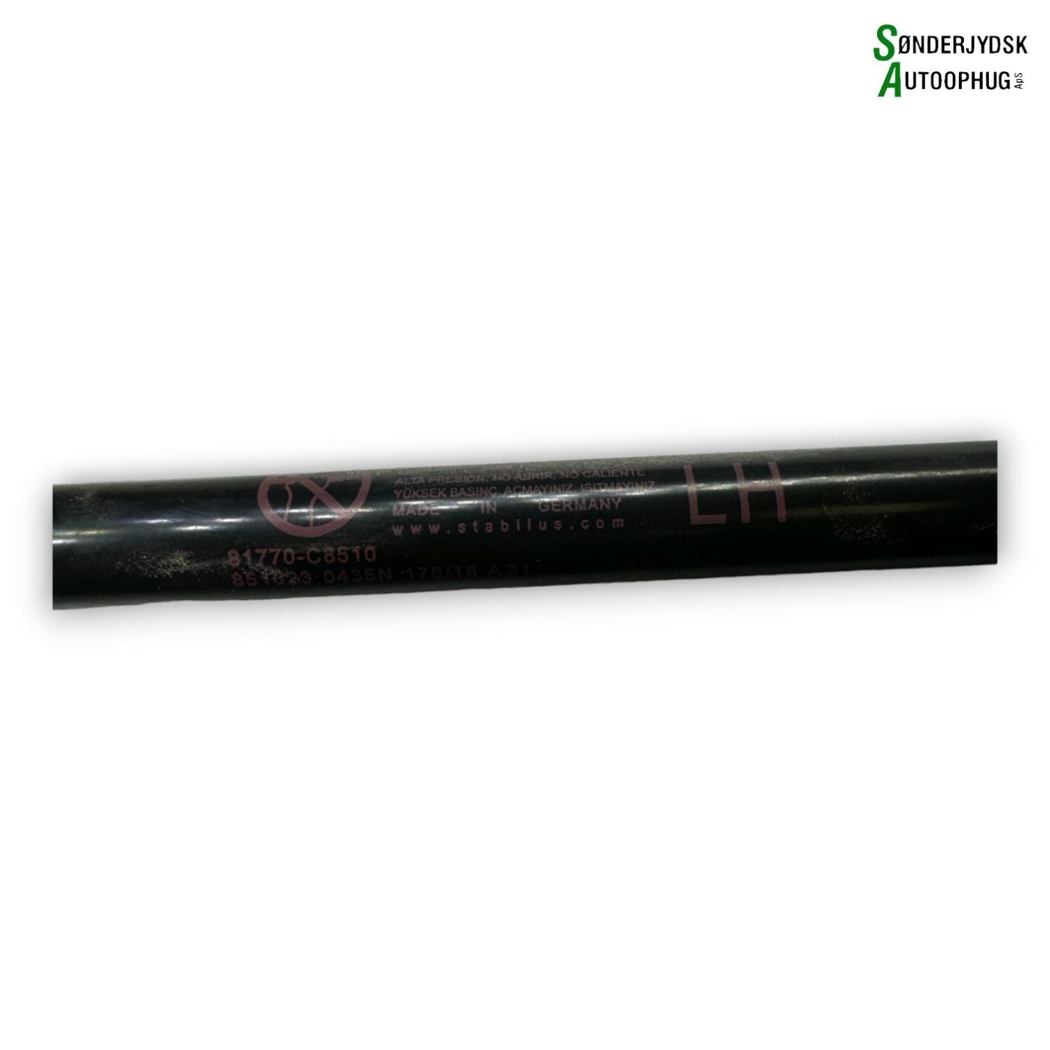 Hyundai I20 NL Bagklapsdæmper Med OEM Nr. 81770C8510 Fra Hyundai Ophugger