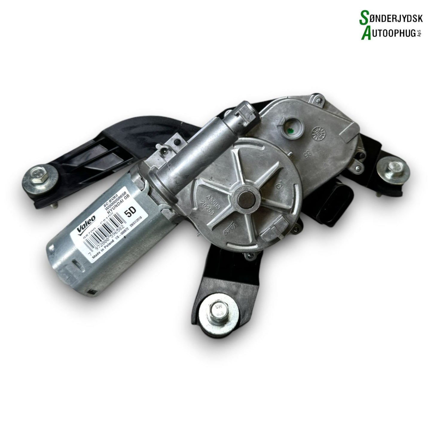Hyundai I20 NL Bagrudevisker Motor Med OEM Nr. 98700C8100 Fra Hyundai Ophugger