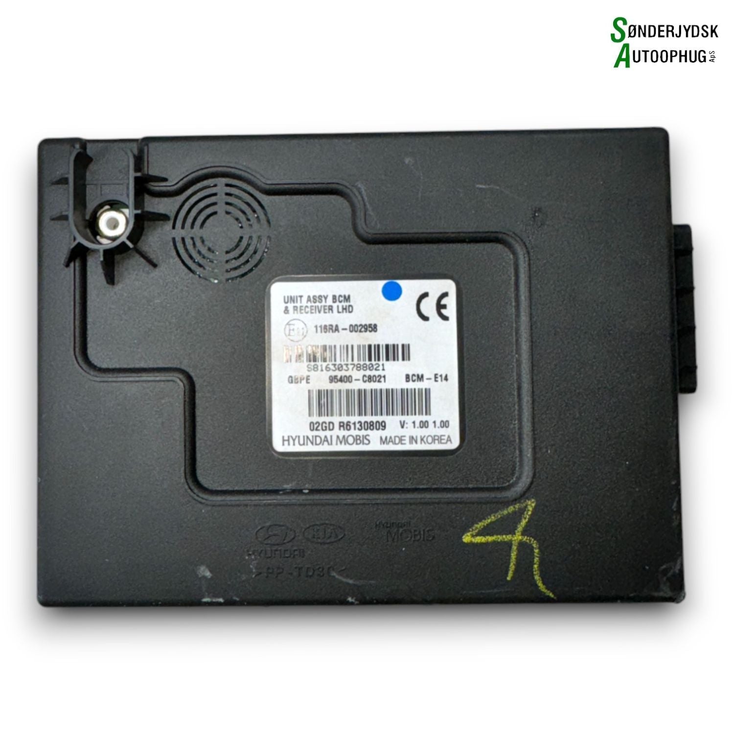 Hyundai I20 NL Startspærre Med OEM Nr. 3910603708 Fra Hyundai Ophugger