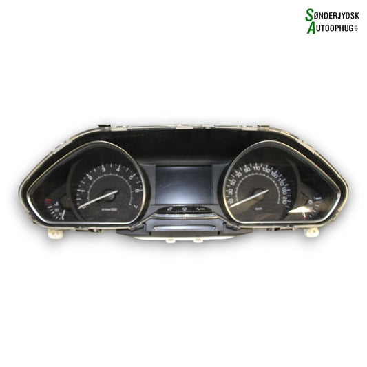 Peugeot 208 Speedometer - Instrument Med OEM Nr. 9801904680 Fra Peugeot Ophugger