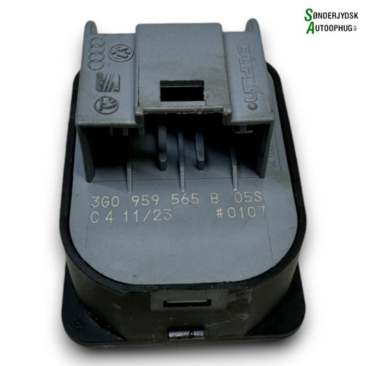 VW Touran 5T Kontakt Sidespejl Med OEM Nr. 3G0959565CICX Fra VW Ophugger