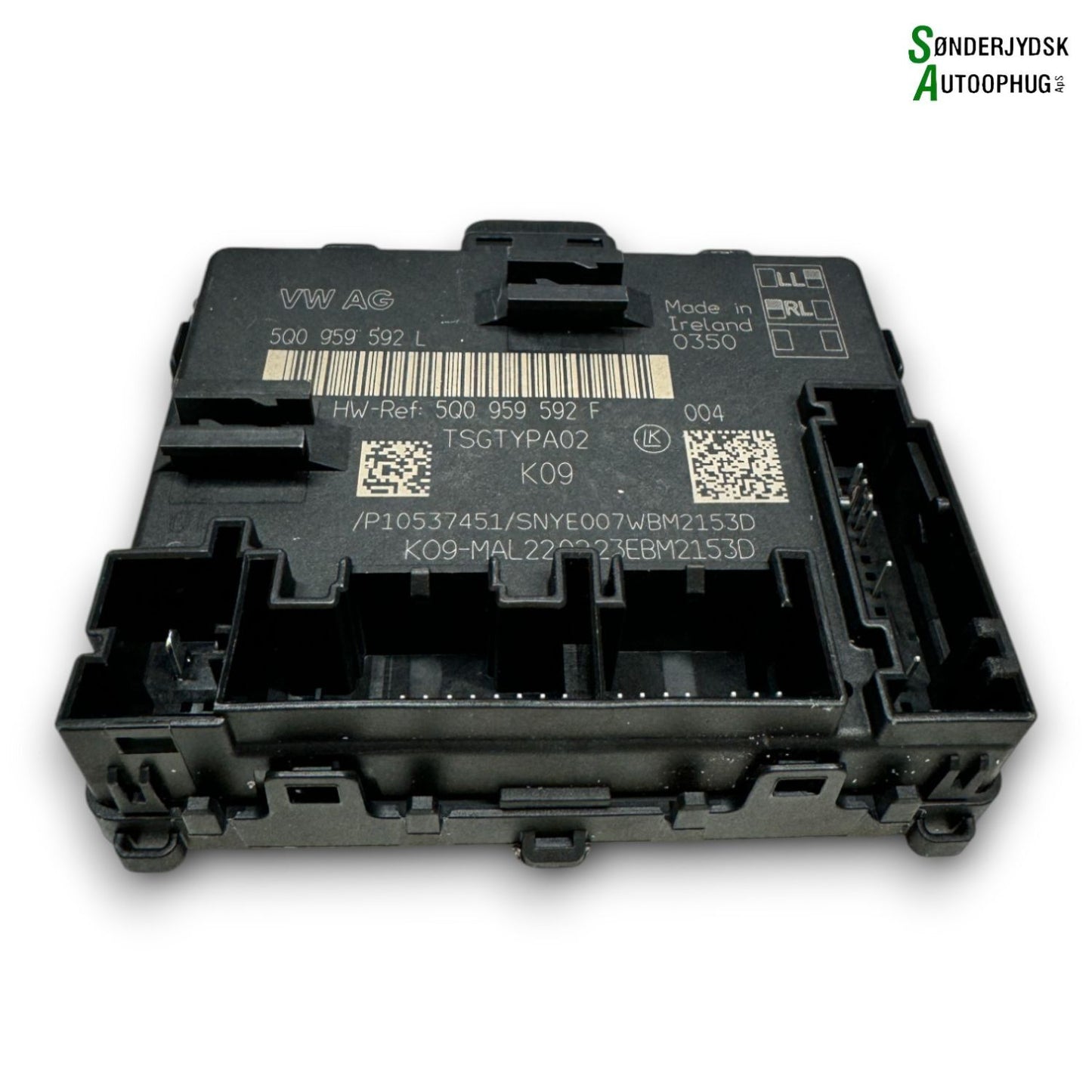 VW Touran 5T Bcm / Komfortkomputer Med OEM Nr. 5Q0959592F Fra VW Ophugger