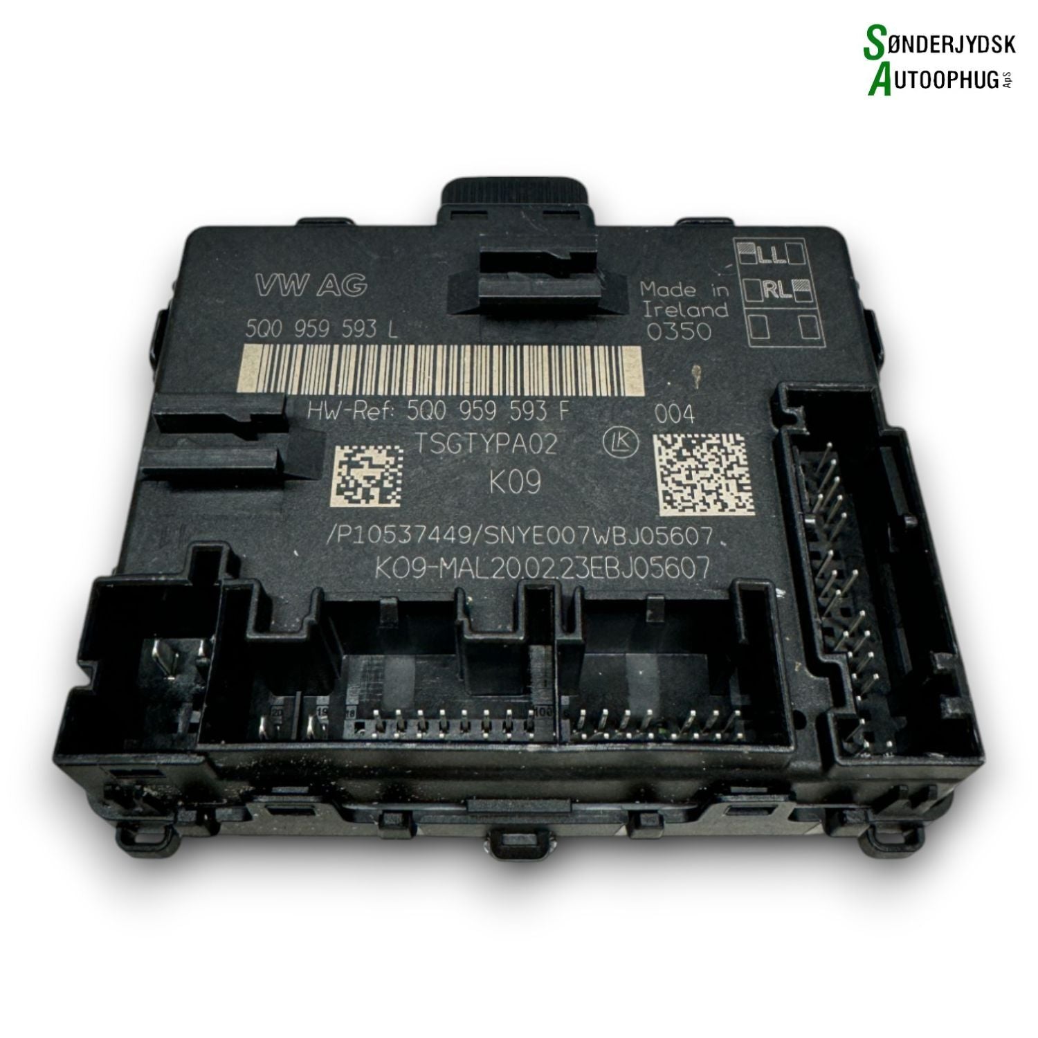 VW Touran 5T Bcm / Komfortkomputer Med OEM Nr. 5Q0959593F Fra VW Ophugger