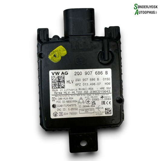 VW Touran 5T Radar Med OEM Nr. 2Q0907686B Fra VW Ophugger