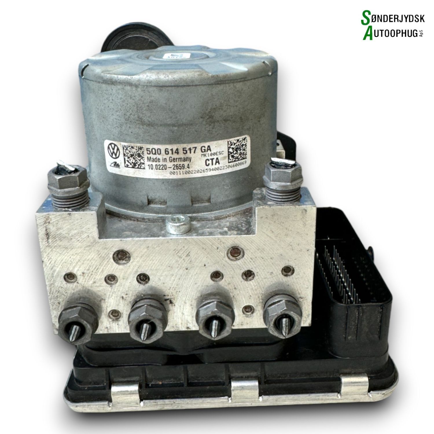 VW Touran 5T Abs Pumpe Med OEM Nr. 5Q0907379GA Fra VW Ophugger