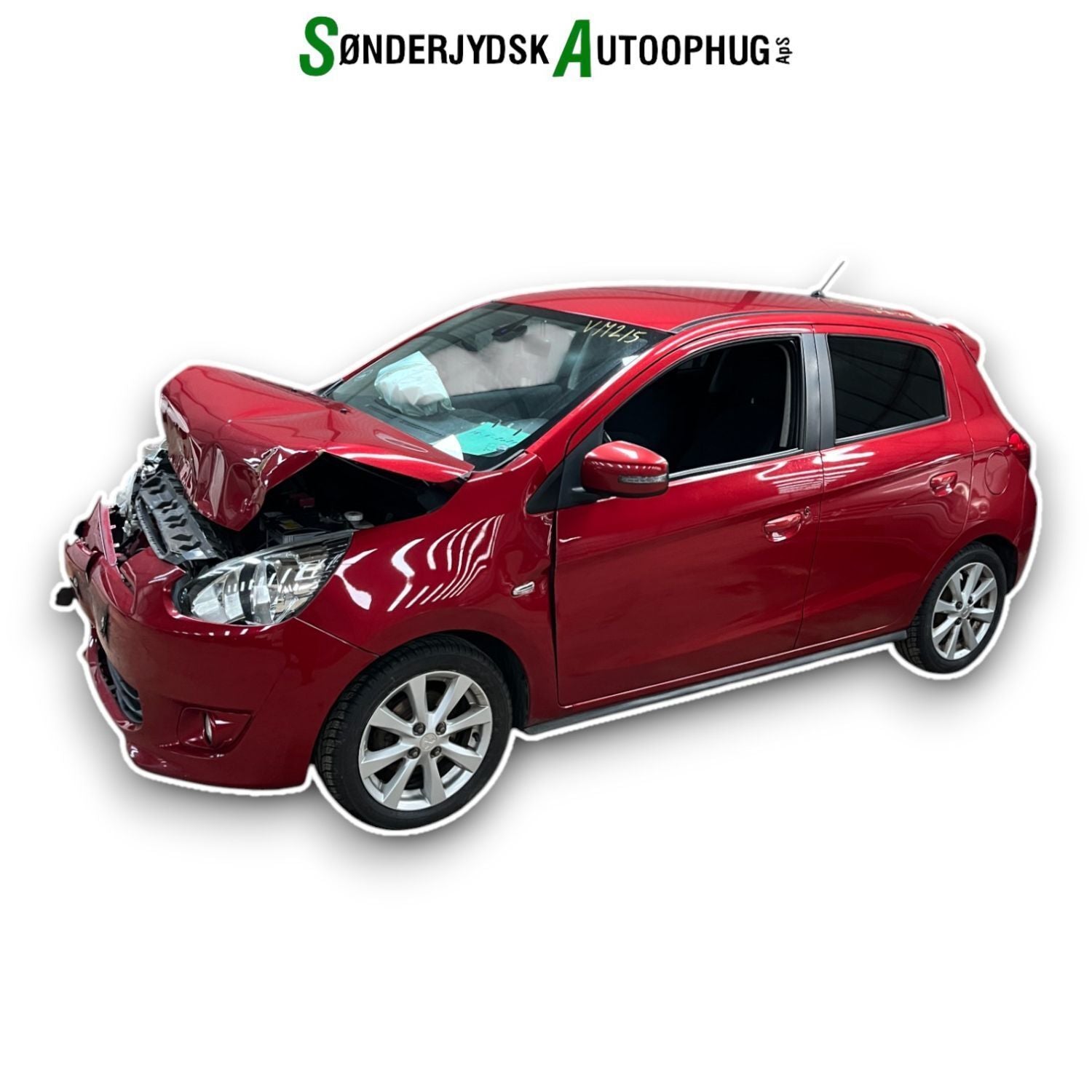 Mitsubishi Space Star Fælge Aluminium Sæt   Med OEM Nr. 17555155x15ET46 Fra Mitsubishi Ophugger