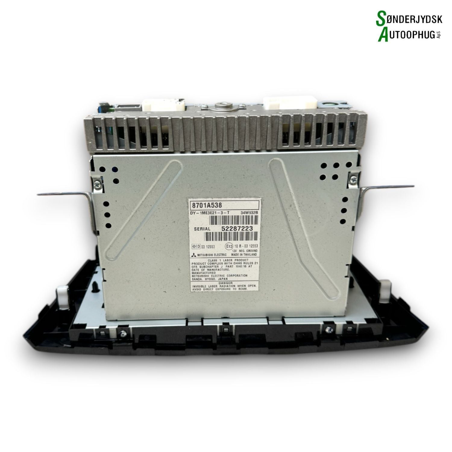 Mitsubishi Space Star Radio M/Cd Med OEM Nr. 8701A538 Fra Mitsubishi Ophugger