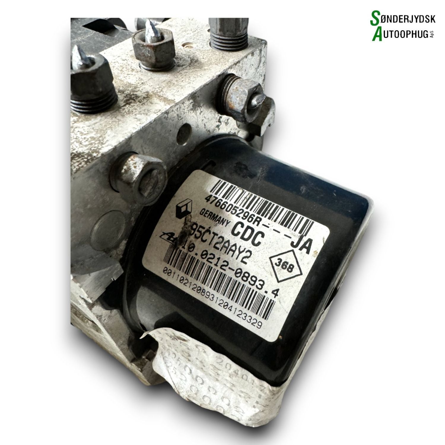 Renault Megane 3 Abs Pumpe Med OEM Nr. 476608933R Fra Renault Ophugger