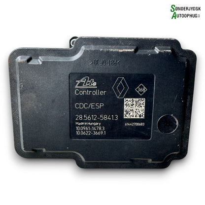 Renault Megane 3 ABS Pumpe Med OEM Nr. 28561258413 Fra Renault Ophugger