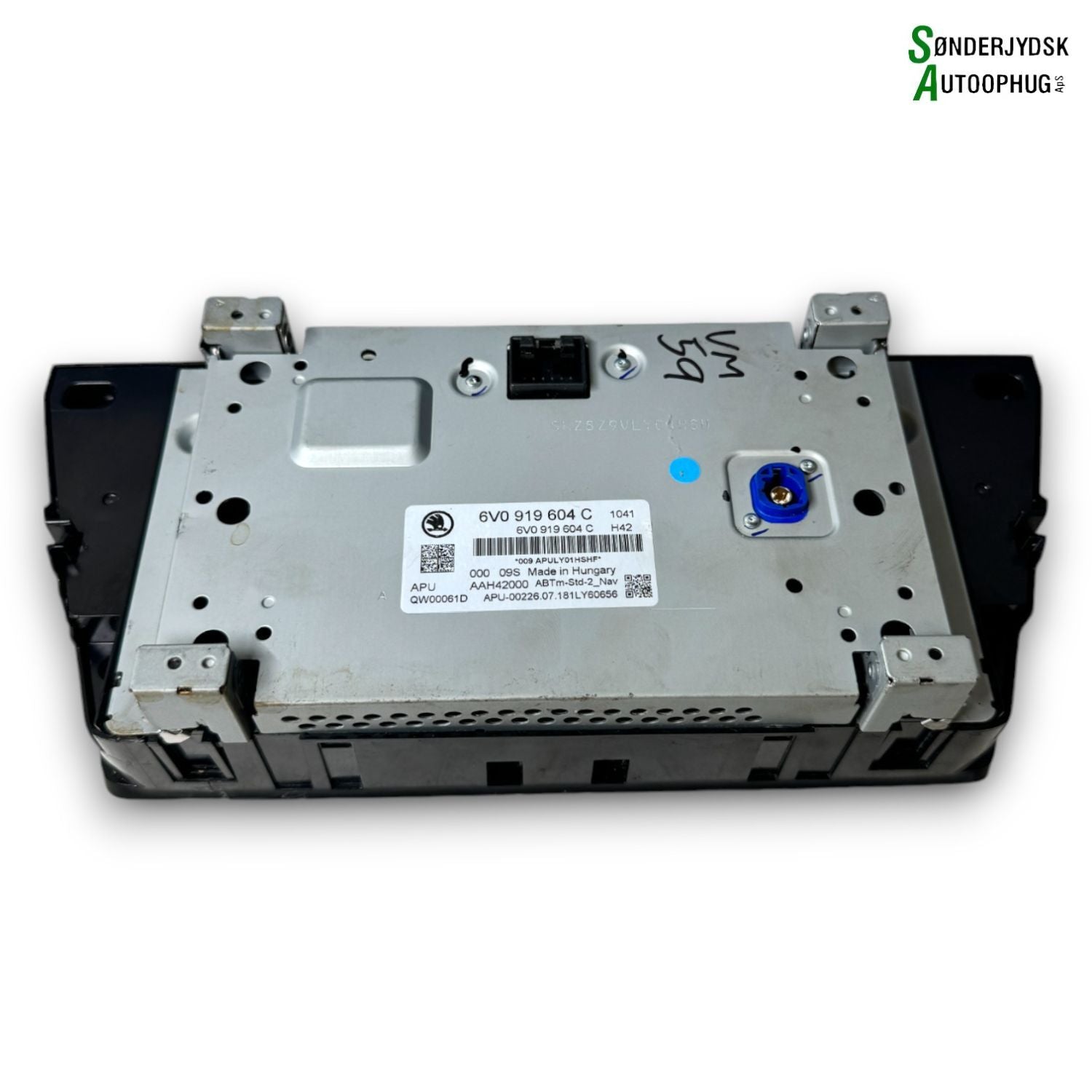 Skoda Fabia Multiskærm (Evt. Touch) Med OEM Nr. 6V0919604C Fra Skoda Ophugger