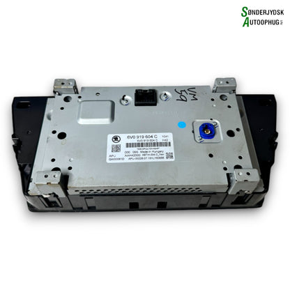 Skoda Fabia Multiskærm (Evt. Touch) Med OEM Nr. 6V0919604C Fra Skoda Ophugger