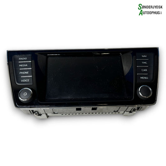 Skoda Fabia Multiskærm (Evt. Touch) Med OEM Nr. 6V0919604C Fra Skoda Ophugger