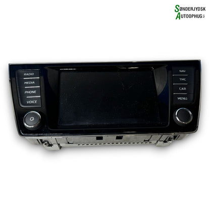 Skoda Fabia Multiskærm (Evt. Touch) Med OEM Nr. 6V0919604C Fra Skoda Ophugger