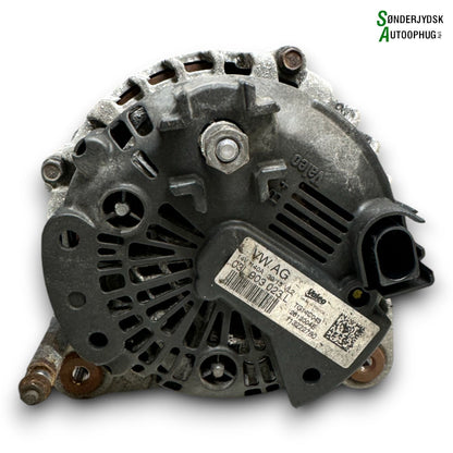 Skoda Octavia Generator Med OEM Nr. 03L903023L Fra Skoda Ophugger