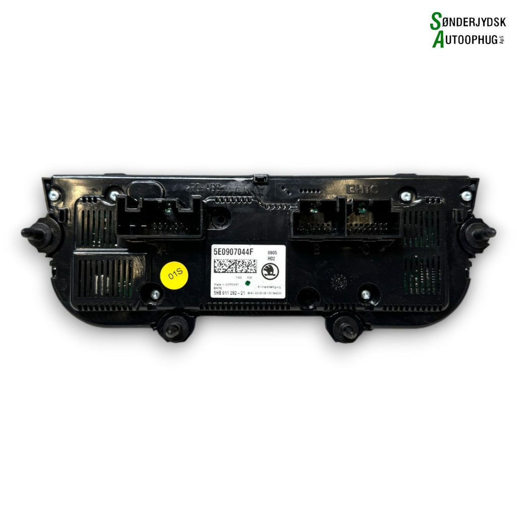 Skoda Octavia Varmeregulering Med OEM Nr. 5E0907044ACYMS Fra Skoda Ophugger