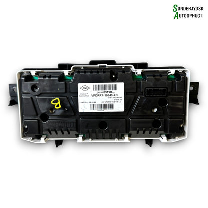 Renault Captur 1 Speedometer - Instrument Med OEM Nr. 248109523R Fra Renault Ophugger
