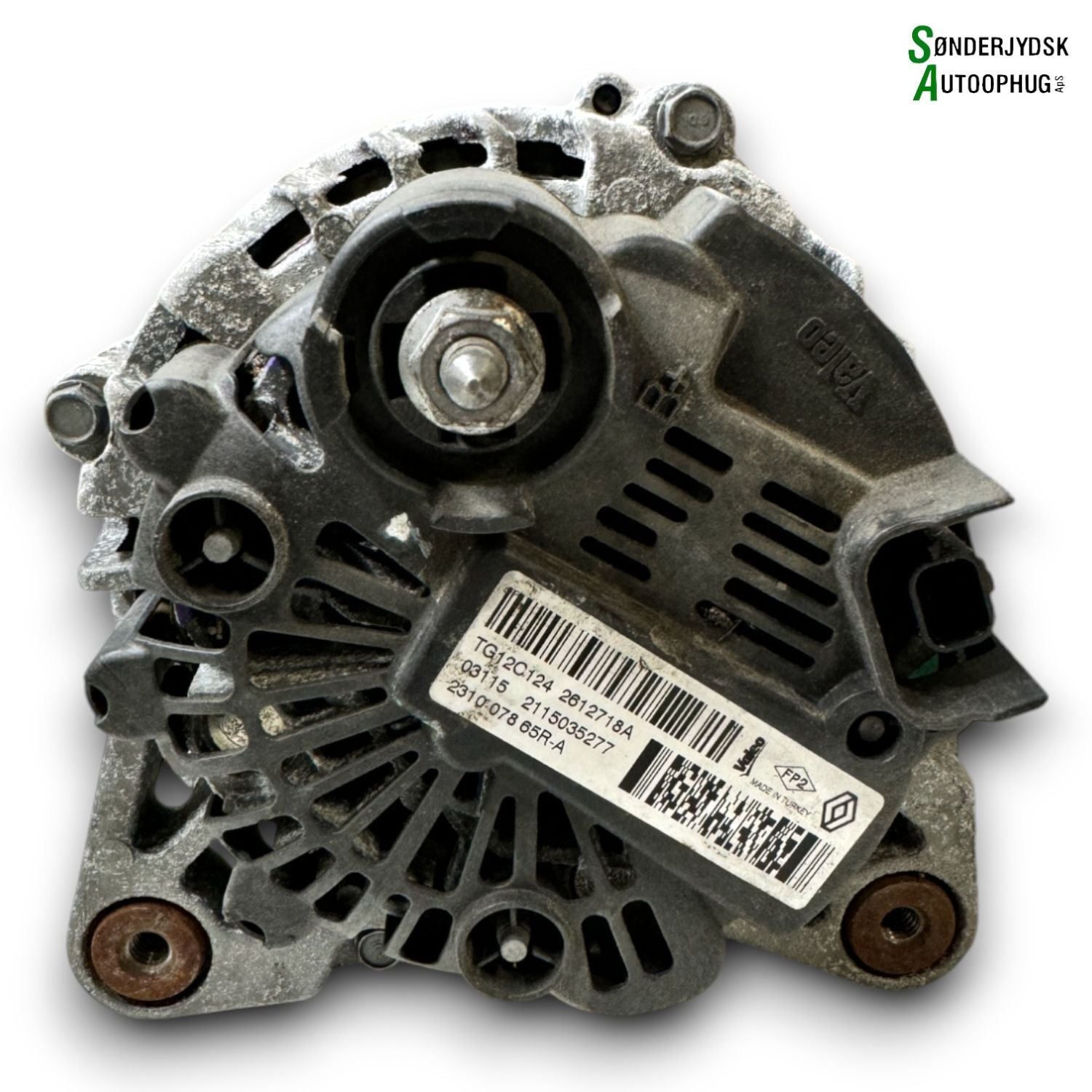 Renault Captur 1 Generator Med OEM Nr. 231007865R Fra Renault Ophugger