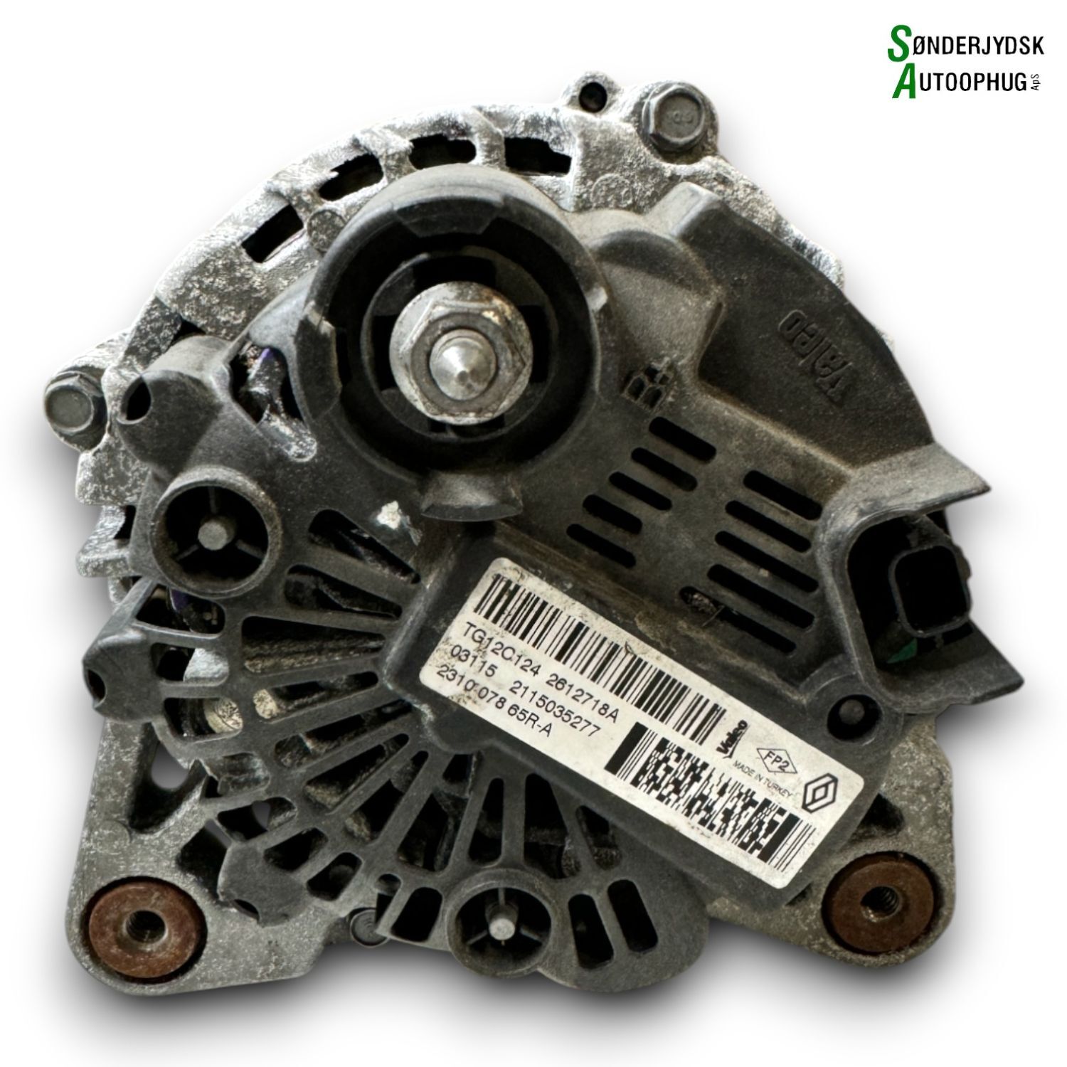 Renault Captur 1 Generator Med OEM Nr. 231007865R Fra Renault Ophugger