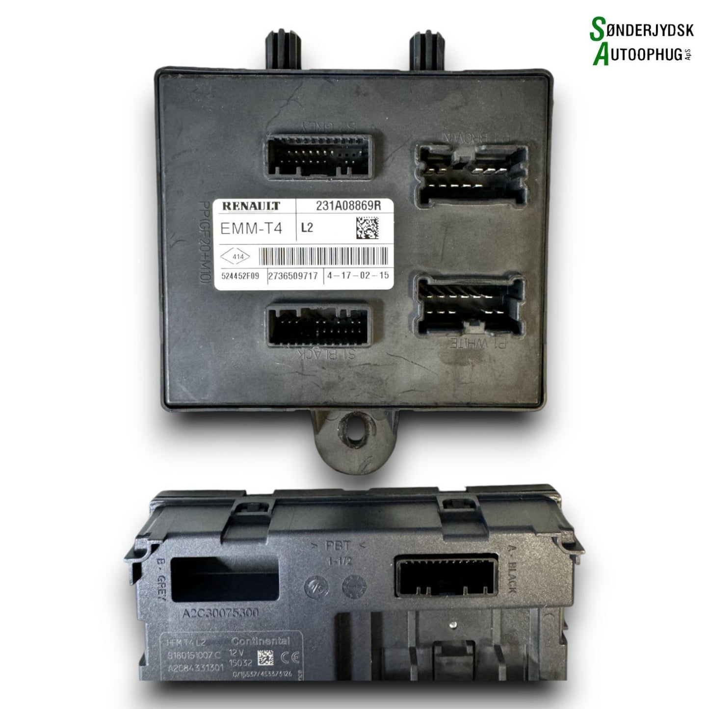 Renault Captur 1 Startspærre Med OEM Nr. 0281030899 Fra Renault Ophugger