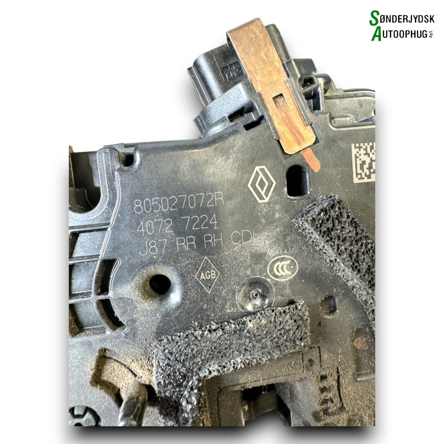 Renault Captur 1 Dørlås Med OEM Nr. 825008835R Fra Renault Ophugger