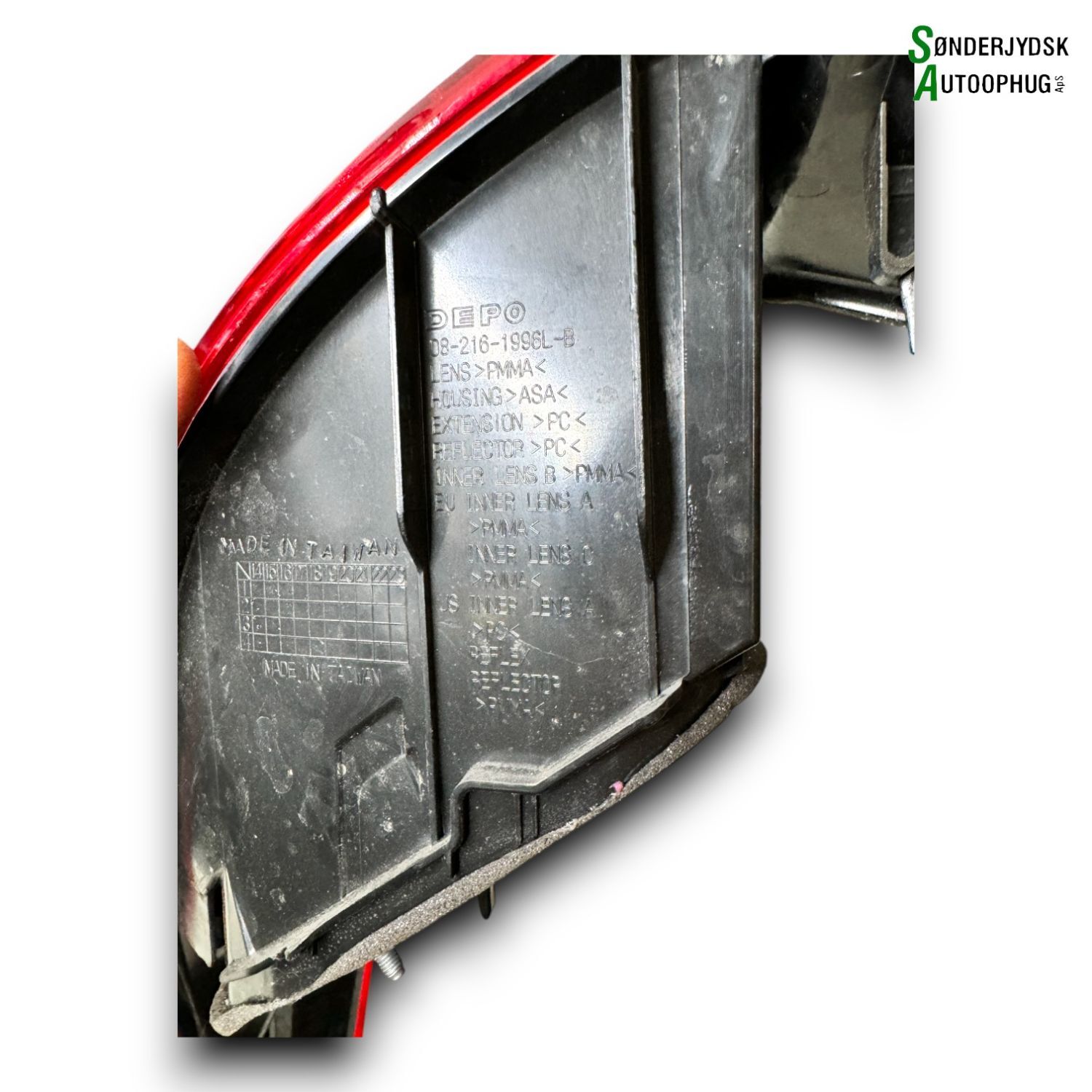 Mazda 6 GJ/GL Baglygte Med OEM Nr. GHK151160A Fra Mazda Ophugger