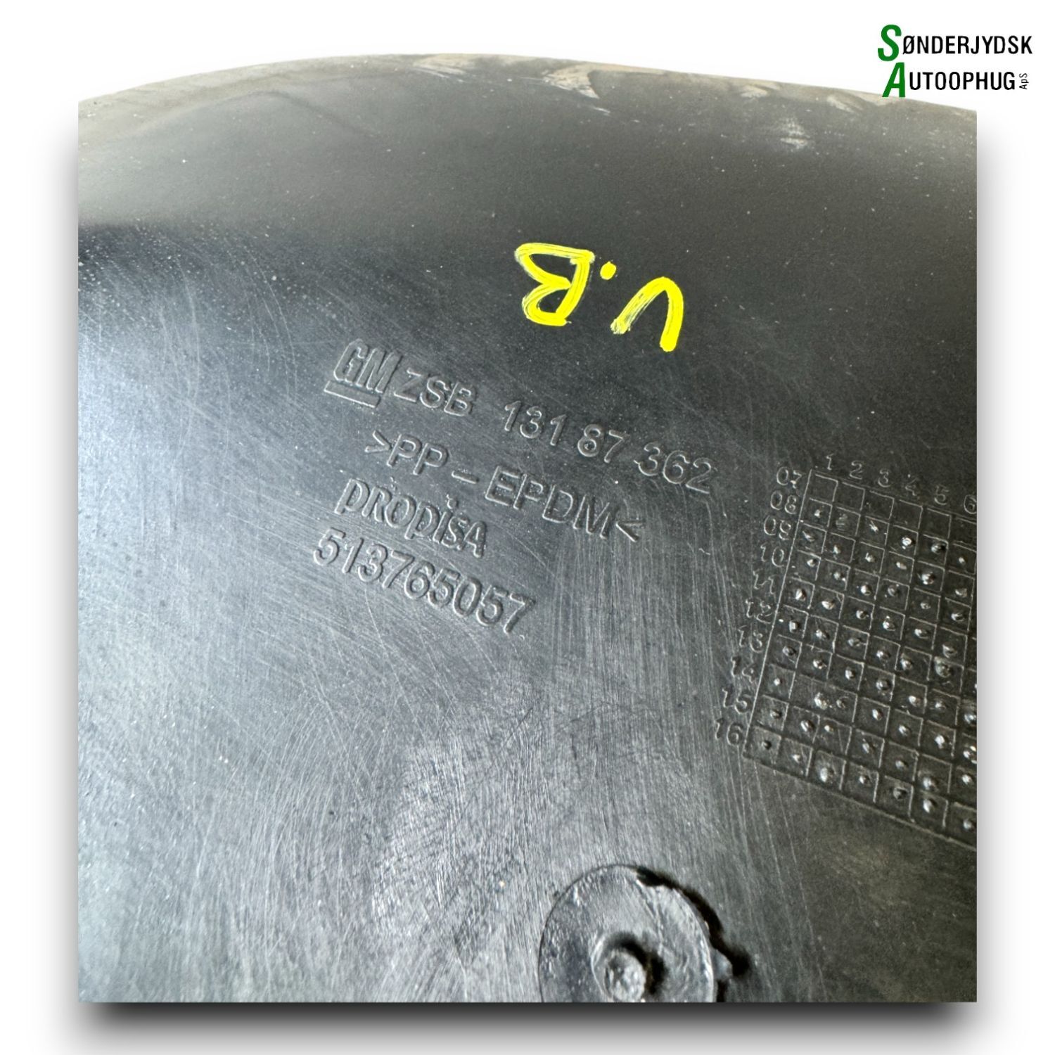 Opel Corsa E Inderskærm Med OEM Nr. 513765057 Fra Opel Ophugger