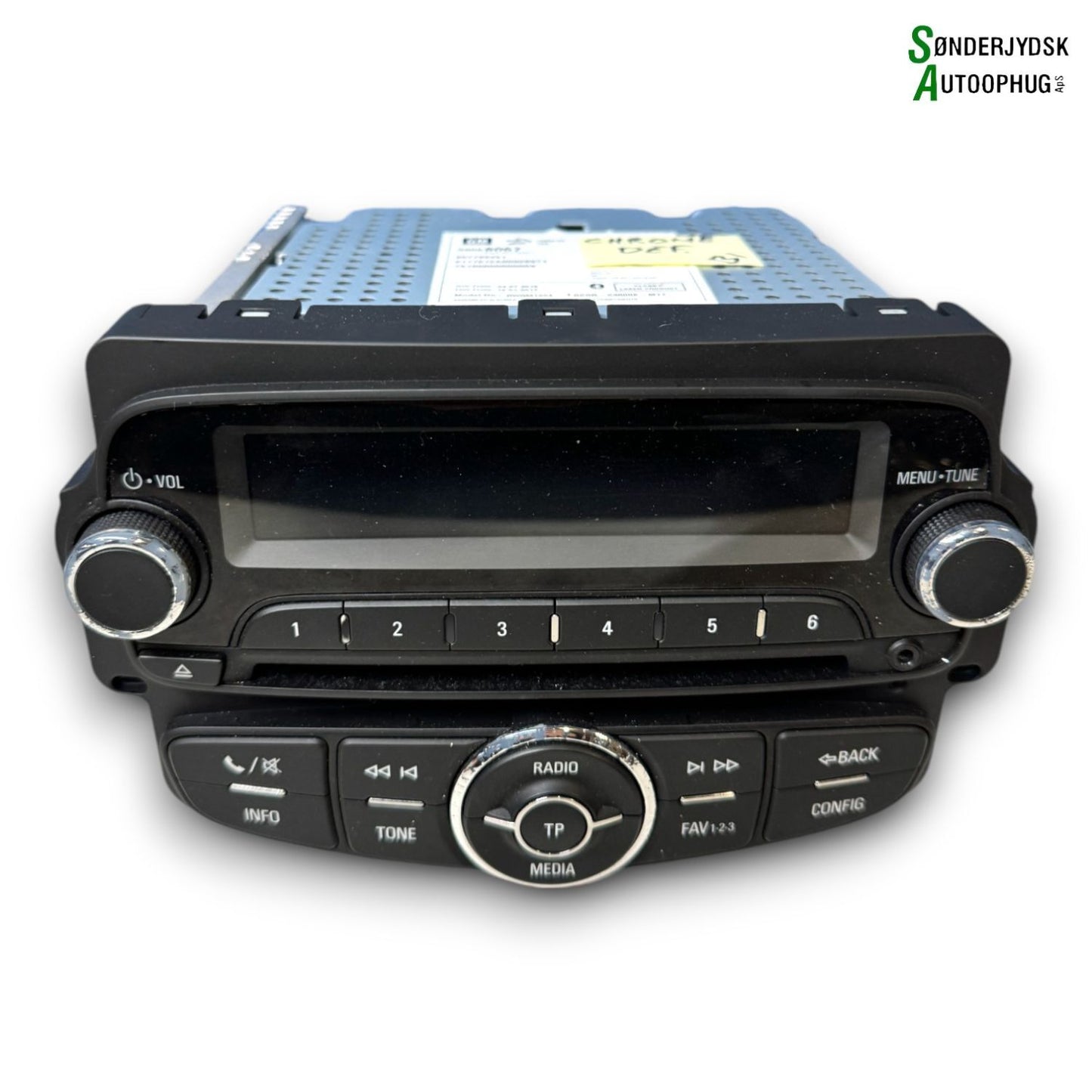 Opel Corsa E Radio M/Cd Med OEM Nr. 557799431 Fra Opel Ophugger