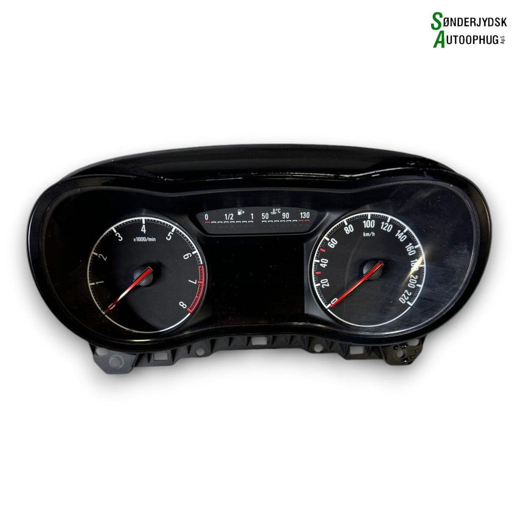 Opel Corsa E Speedometer - Instrument Med OEM Nr. 39085569 Fra Opel Ophugger